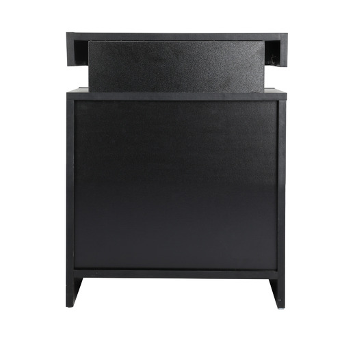 Murray 2 Drawer Bedside Table with LED Light