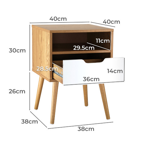Frank Bedside Table