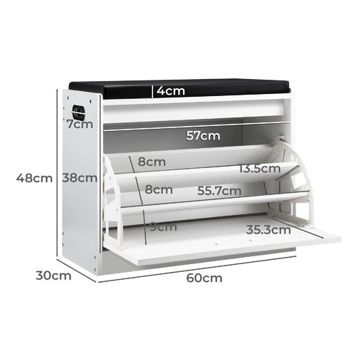Courtney Shoe Storage Bench