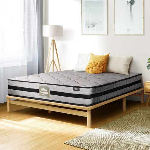 LivingFusion Ellisha Pine Wood Bed Base | Temple & Webster