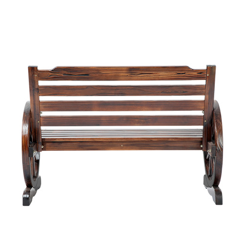 Wagon Fir Wood Garden Bench