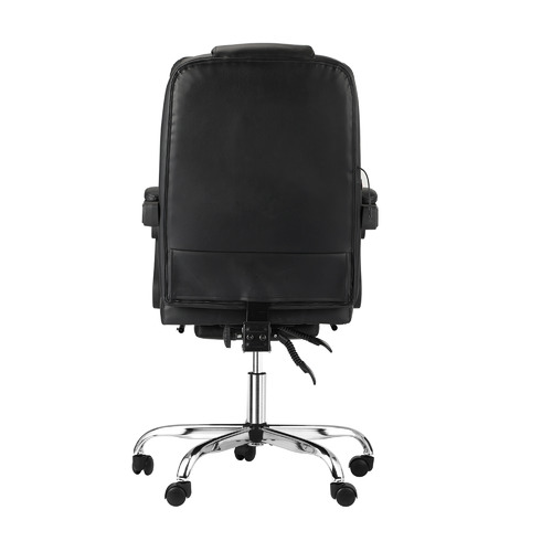 Drogo Faux Leather Massage Office Chair with Footrest