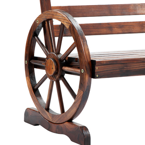 Wagon Fir Wood Garden Bench