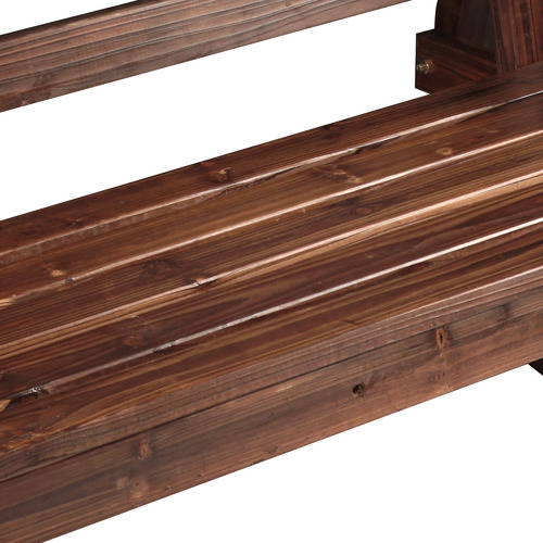 Wagon Fir Wood Garden Bench
