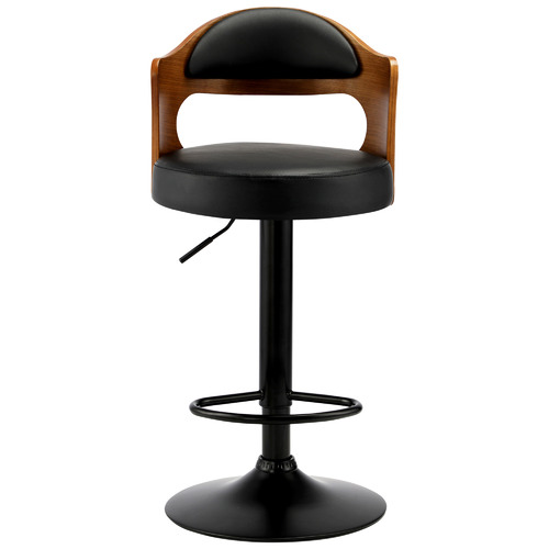 Maryse Faux Leather Adjustable Barstool