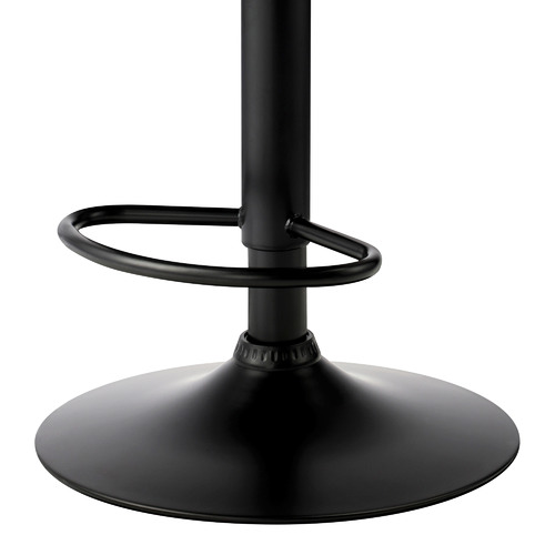 Maryse Faux Leather Adjustable Barstool