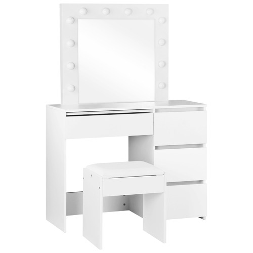 2 Piece Janet Dressing Table & Stool Set
