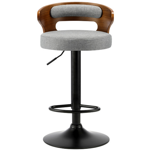 Maggie Faux Leather Adjustable Barstool