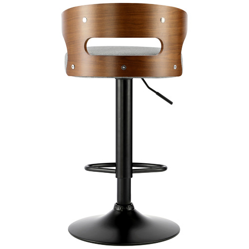 Maggie Faux Leather Adjustable Barstool
