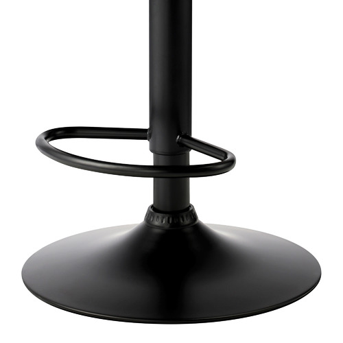 Maggie Faux Leather Adjustable Barstool