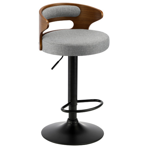 Maggie Faux Leather Adjustable Barstool