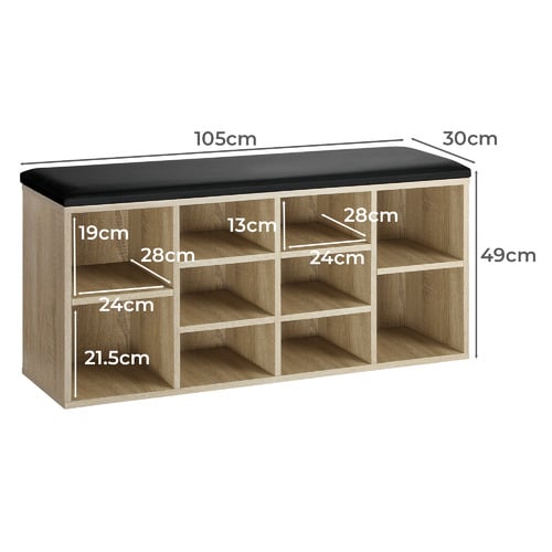 Georgia Shoe Storage Bench