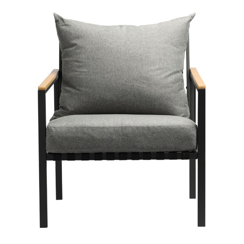 Black & Grey Auburn Outdoor Armchair