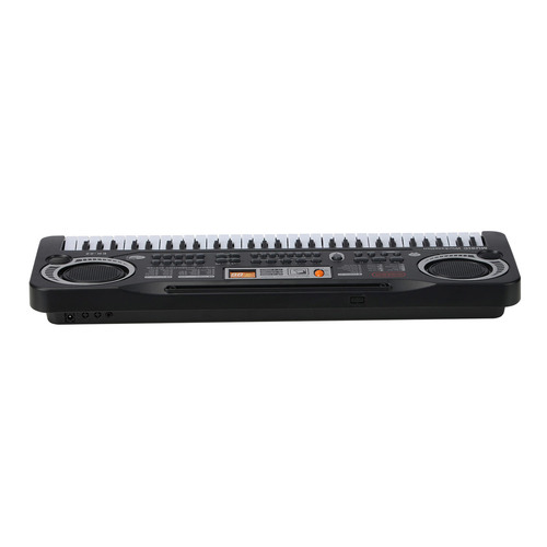 LivingFusion 61 Keys Electronic Keyboard with Microphone Temple & ster