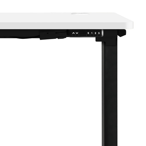 LivingFusion Alwyn 120cm Electric Sit & Stand Desk Temple & ster