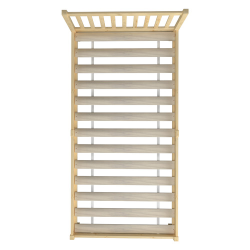 Sabina Pine Wood Bed Frame
