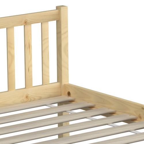 Sabina Pine Wood Bed Frame