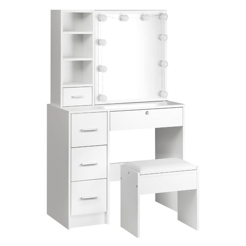 2 Piece Emily Dressing Table & Stool Set | Elegant Design