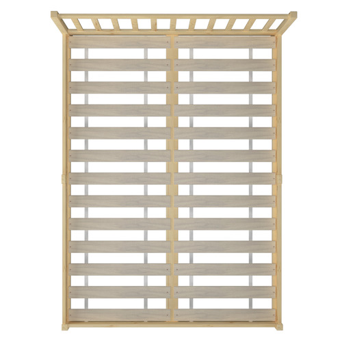 Sabina Pine Wood Bed Frame