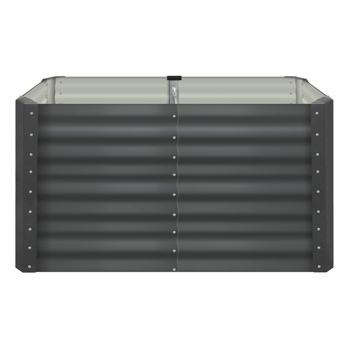 Grey Pierre Galvanised Steel Garden Bed