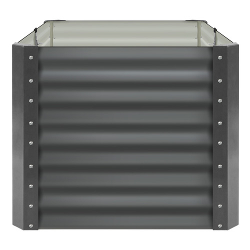 Grey Pierre Galvanised Steel Garden Bed