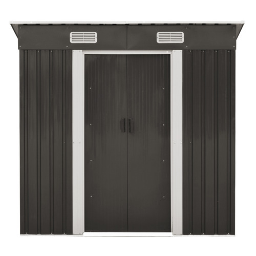 Edison Galvanise Steel Outdoor Storage Shed