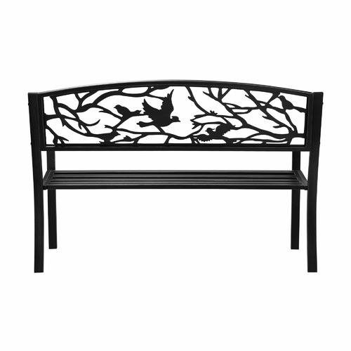 2 Seater Bird Arman Steel Garden Bench