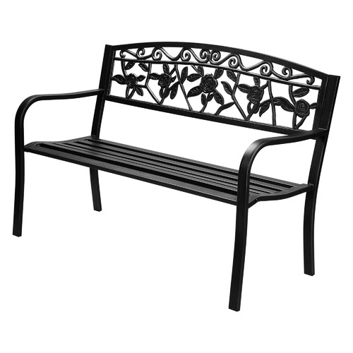 2 Seater Rose Arman Steel Garden Bench
