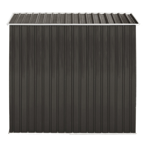 Edison Galvanise Steel Outdoor Storage Shed with Base
