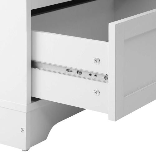 White Aurora 7 Drawer Chest
