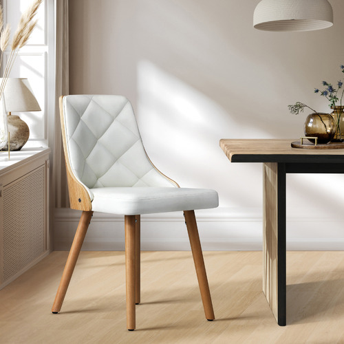 Aldan Faux Leather Dining Chairs