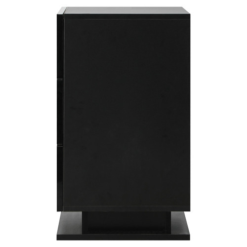 Galland 2 Drawer Bedside Table with LED