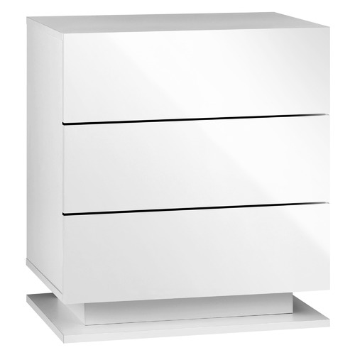 Galland 2 Drawer Bedside Table with LED