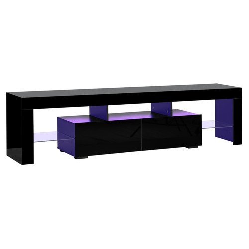45cm Galland 2 Drawer Entertainment Unit with LED