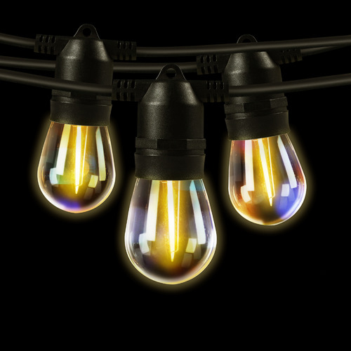 LivingFusion Orly Outdoor Festoon Lights Temple & ster