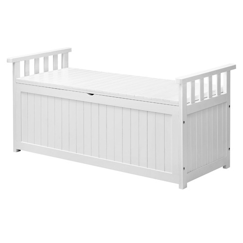 Levi Outdoor Storage Bench Temple & ster