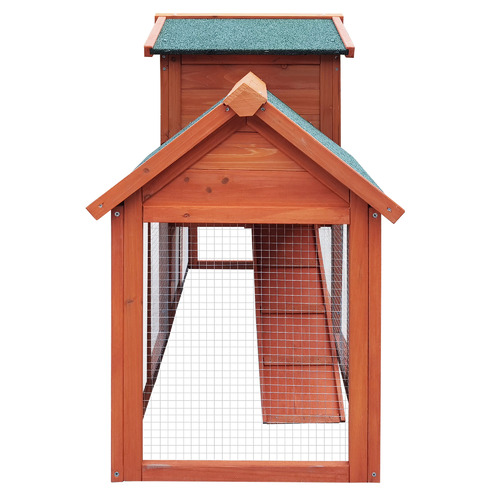 LivingFusion Solty 3 Door Rabbit Hutch Temple & ster
