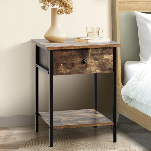 LivingFusion Calix Bedside Table | Temple & Webster