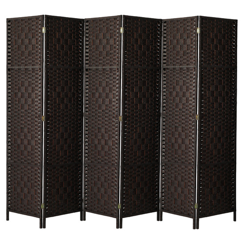 6 Panel Shyla Pine Wood Room Divider