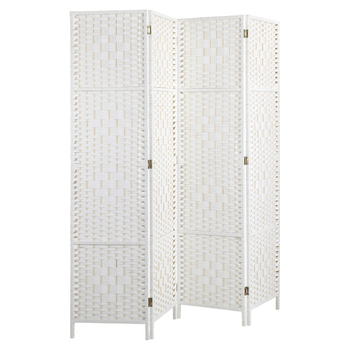 4 Panel Shyla Pine Wood Room Divider