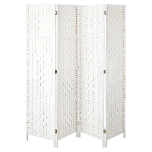 4 Panel Shyla Pine Wood Room Divider