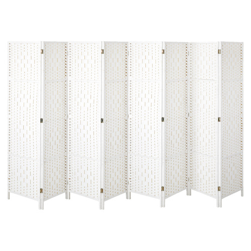 8 Panel Shyla Pine Wood Room Divider