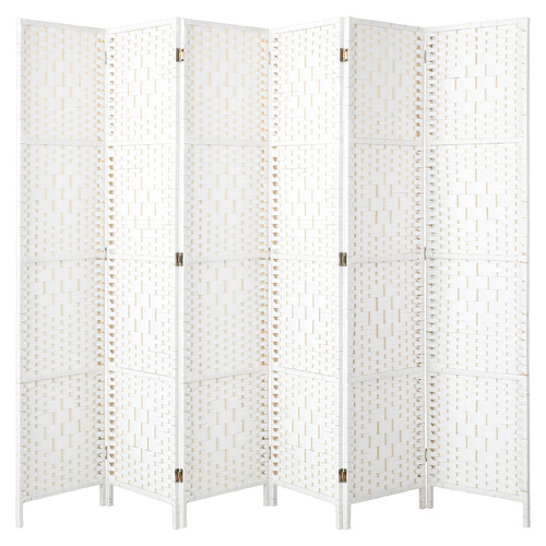6 Panel Shyla Pine Wood Room Divider