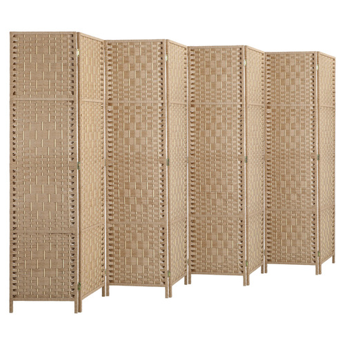 8 Panel Shyla Pine Wood Room Divider