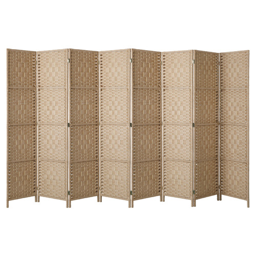 8 Panel Shyla Pine Wood Room Divider
