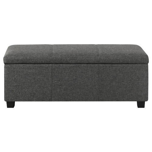 LivingFusion Birch Storage Ottoman Bench Temple & ster