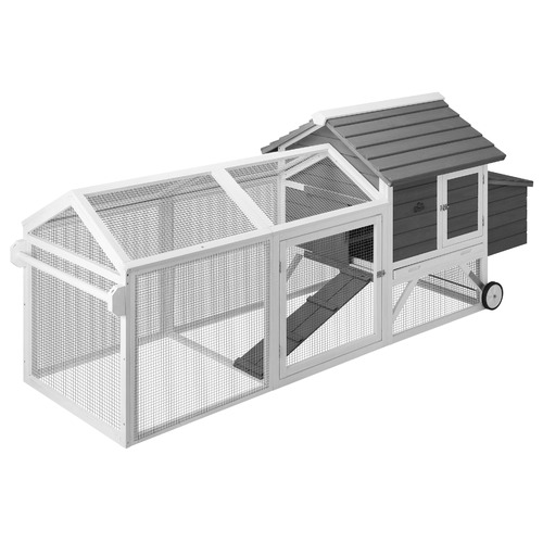 Ketch Fir Wood Chicken Coop