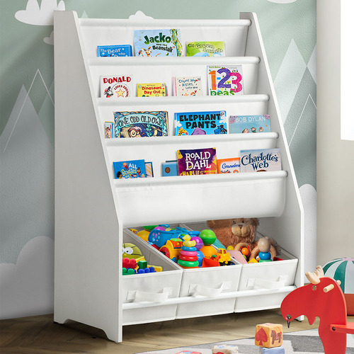 LivingFusion Kids' Artemis Bookshelf Temple & ster