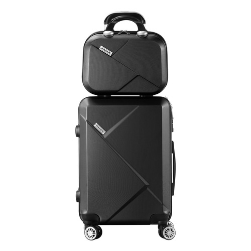 LivingFusion 2 Piece Dryden Lightweight Suitcase Set Temple & ster
