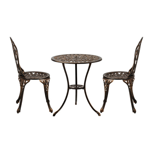 3 Piece Lauren Outdoor Table & Chair Set